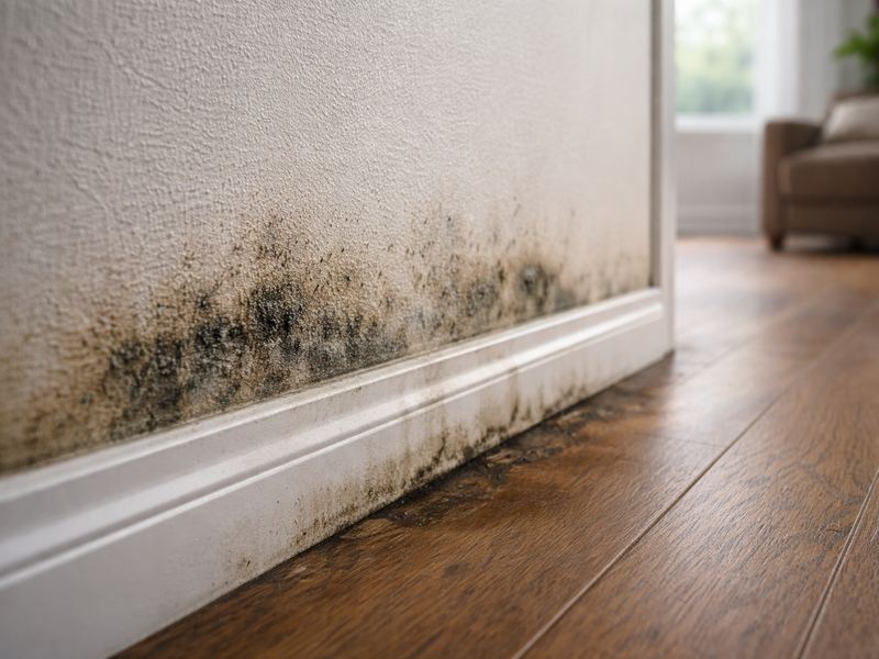 Beginning Mold Damage From Water Damage